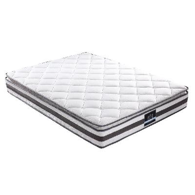 bedding normay bonnell spring mattress 21cm thick – king