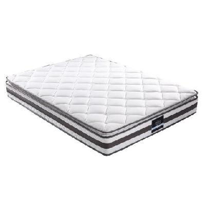 bedding normay bonnell spring mattress 21cm thick – king