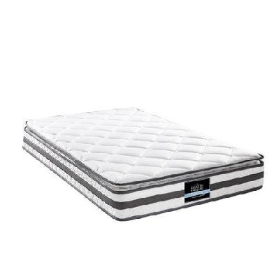 bedding normay bonnell spring mattress 21cm thick – king single