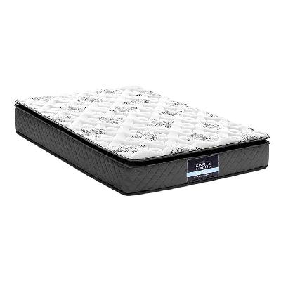 bedding rocco bonnell spring mattress 24cm thick – king single