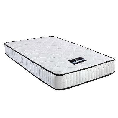 bedding peyton pocket spring mattress 21cm thick – single
