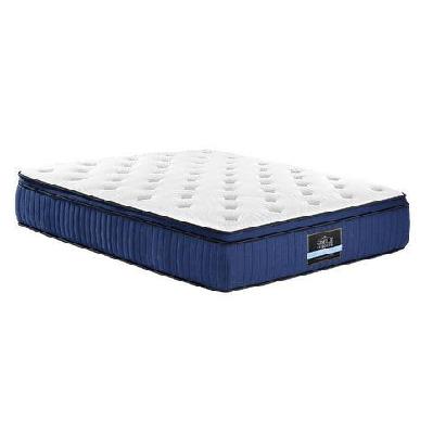 bedding franky euro top cool gel pocket spring mattress 34cm thick – queen