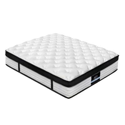 bedding devon euro top pocket spring mattress 31cm thick – double