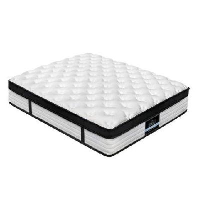 bedding devon euro top pocket spring mattress 31cm thick – queen