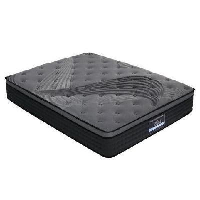bedding alanya euro top pocket spring mattress 34cm thick – king