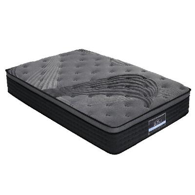 bedding alanya euro top pocket spring mattress 34cm thick – single