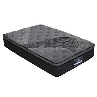 bedding alanya euro top pocket spring mattress 34cm thick – single