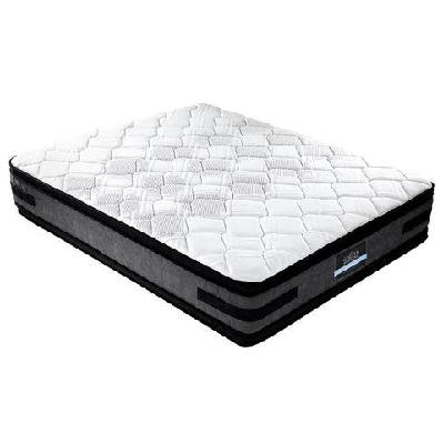 bedding luna euro top cool gel pocket spring mattress 36cm thick – double