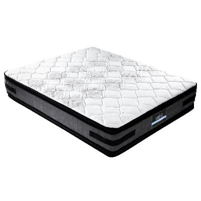 bedding luna euro top cool gel pocket spring mattress 36cm thick – king