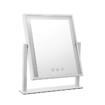 hollywood makeup mirror with dimmable bulb lighted dressing mirror