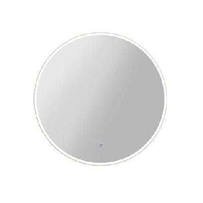 led wall mirror bathroom mirrors with light 90cm decor round decorative