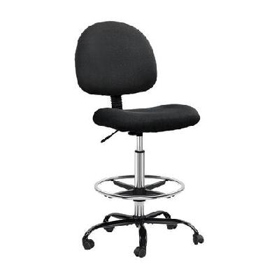 office chair veer drafting stool fabric chairs black