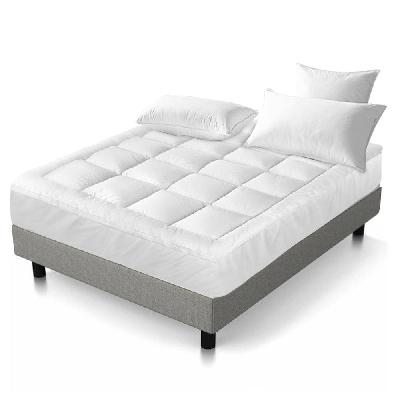 king single mattress topper pillowtop 1000gsm microfibre filling protector