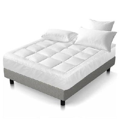 king single mattress topper pillowtop 1000gsm microfibre filling protector