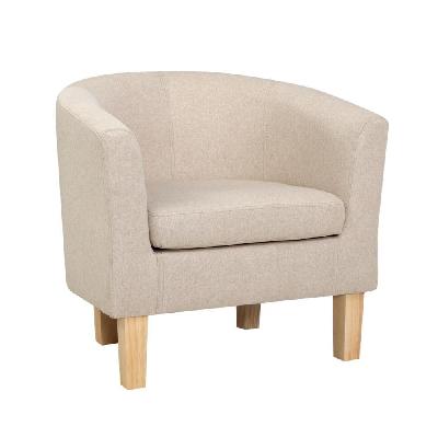 armchair lounge chair tub accent armchairs fabric sofa chairs beige