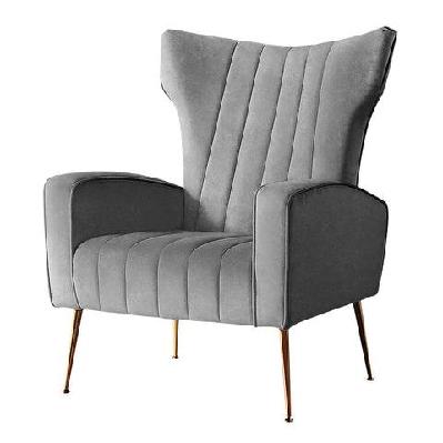 artiss armchair lounge accent chairs armchairs chair velvet sofa grey seat