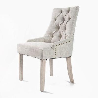 la bella cream french provincial dining chair amour oak leg