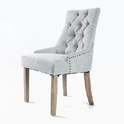 la bella grey french provincial dining chair amour oak leg