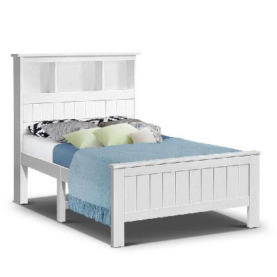king single wooden timber bed frame