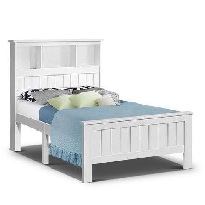 king single wooden timber bed frame