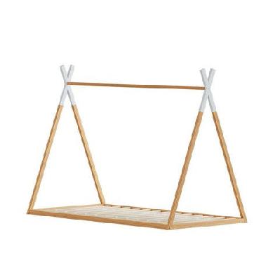 bed frame wooden kids house single frame oak enid
