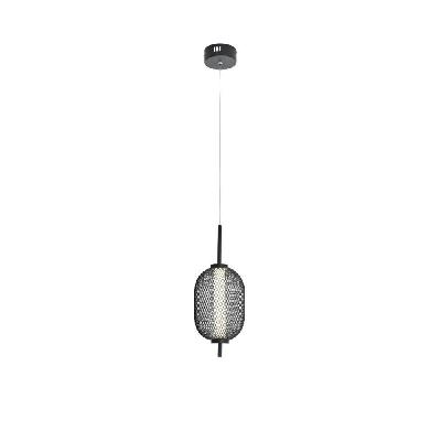 alana modern elegant pendant lamp ceiling light - black