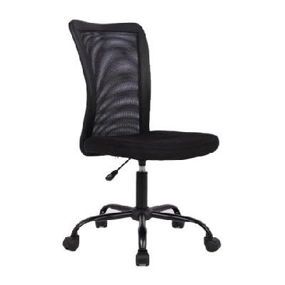 andra ergonomic mesh low back office chair - black