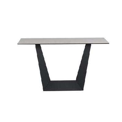 arianna modern rectangular hallway console hall table ceramic - marmo