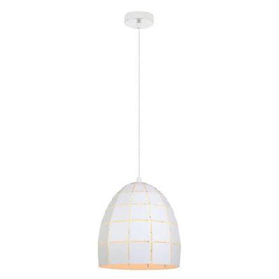 amy modern pendant lamp light es matte white tiled ellipse