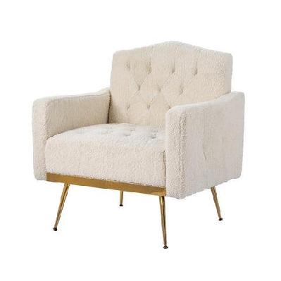 artiss armchair boucle beige nicole