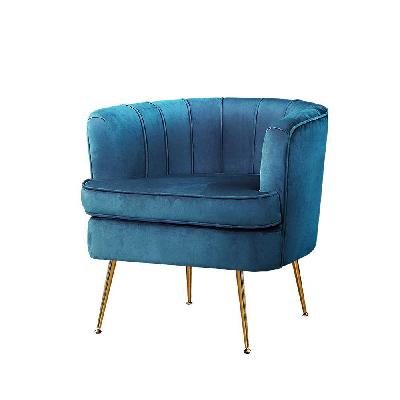 artiss armchair lounge chair accent armchairs sofa chairs velvet navy blue couch