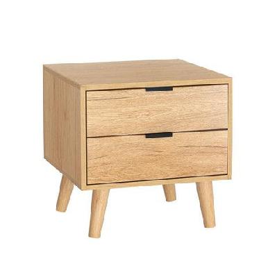 artiss bedside table drawers nightstand side end table storage cabinet pine majd