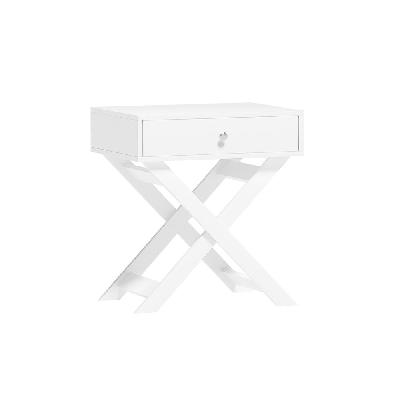 artiss bedside table drawers side table storage cabinet nightstand white qara