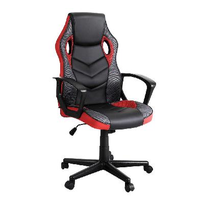 artiss gaming office chair computer chairs red