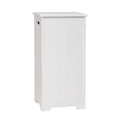 arven bathroom laundry baskets hamper storage cabinet - white