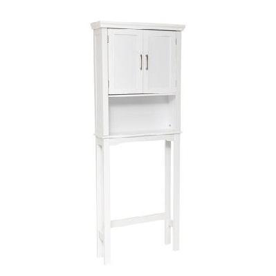 arven classic style over the toilet high rack storage cabinet - white