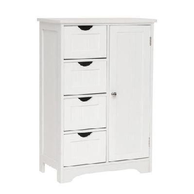 arven multipurpose bathroom storage cabinet tallboy - white