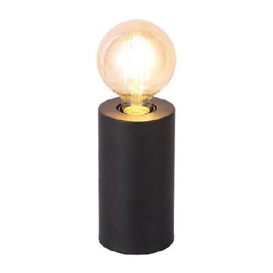 astor touch table desk lamp metal base - black