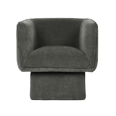avis chenille fabric swivel occasional lounge accent relaxing armchair olive