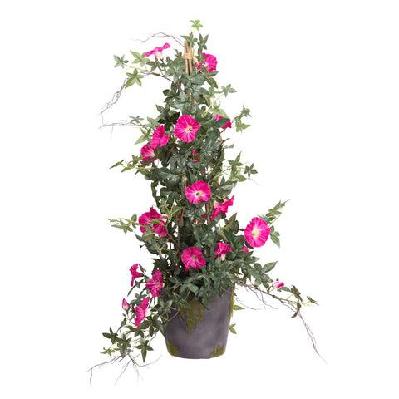 beauty climbing morning glory 78cm artificial plant flower arrangement decorative in pot