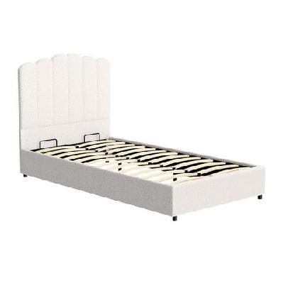 bed frame king single size boucle fion