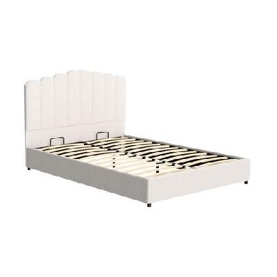 bed frame queen size boucle fion