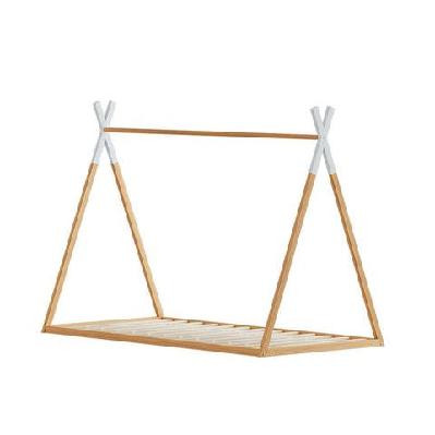 bed frame wooden kids house single frame oak enid