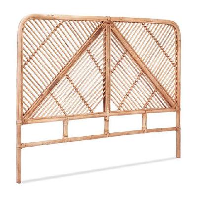bed headboard queen bedhead rattan - fred pine