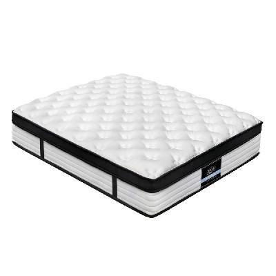 bedding devon euro top pocket spring mattress 31cm thick – king