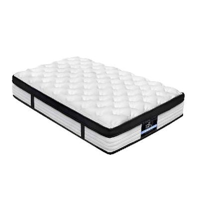 bedding devon euro top pocket spring mattress 31cm thick – single