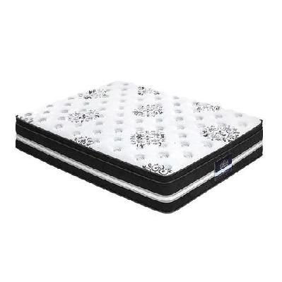 bedding donegal euro top cool gel pocket spring mattress 34cm thick – queen