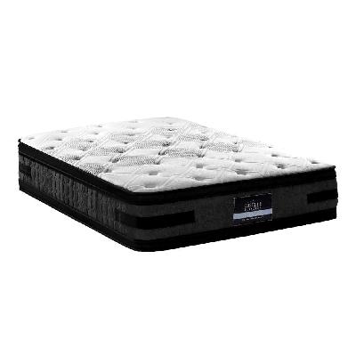 bedding luna euro top cool gel pocket spring mattress 36cm thick – queen