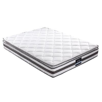 bedding normay bonnell spring mattress 21cm thick – queen