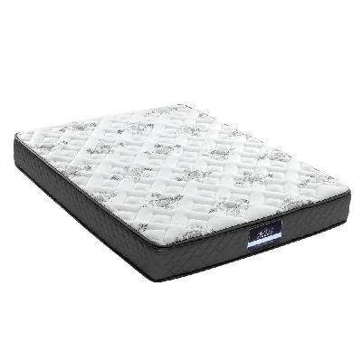bedding rocco bonnell spring mattress 24cm thick – queen